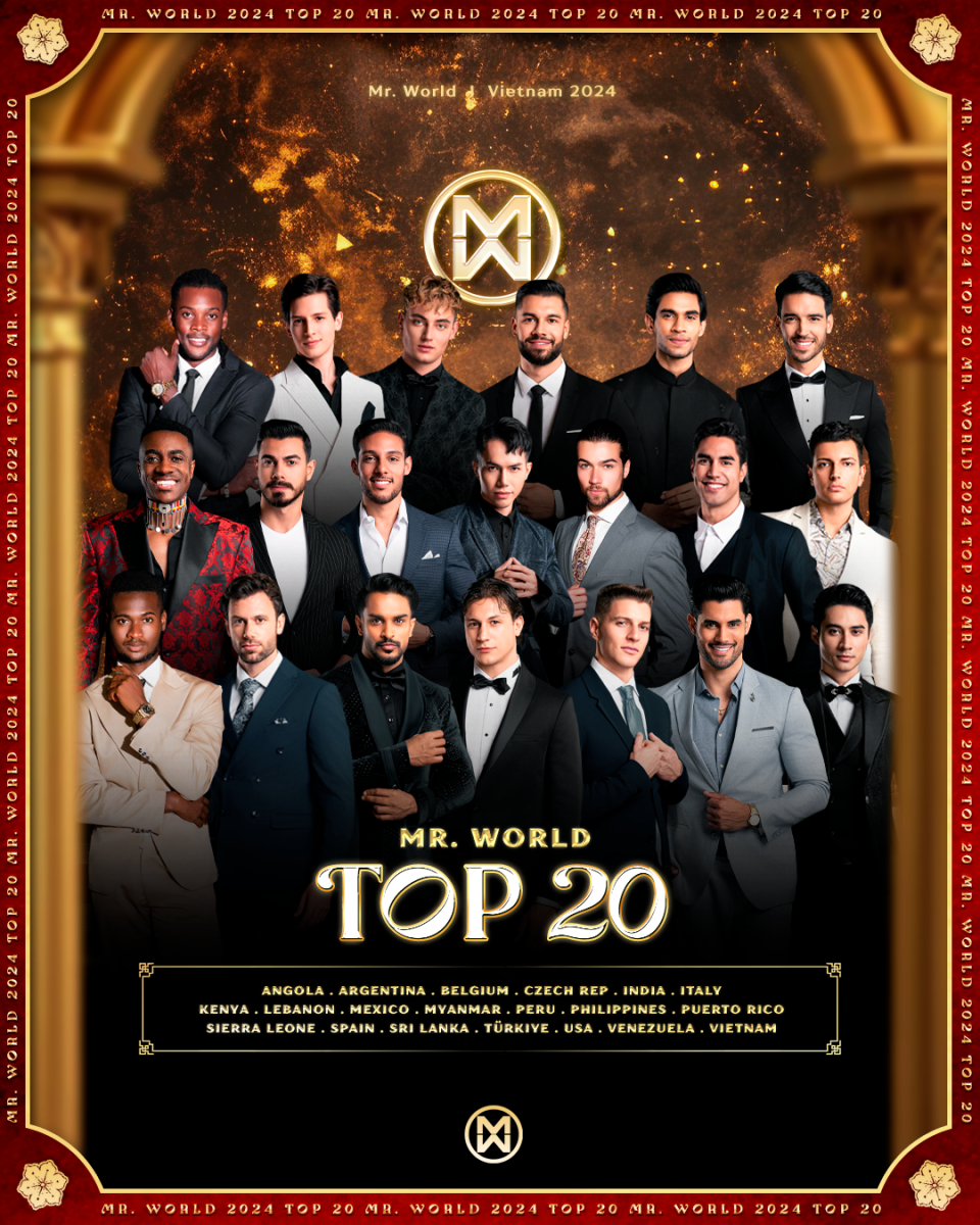 Mr World 2024 Top 20 - Mr World